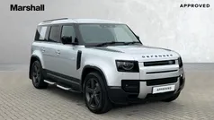 Premium metallic silicon silver Used 2020 Land Rover Defender HSE SUV | £43,798 (Fair price)
