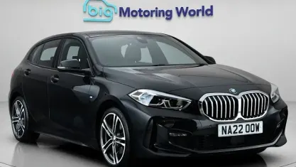 Used BMW 118 M Sport 136 HP (100 kW) 2022 Black Hatchback