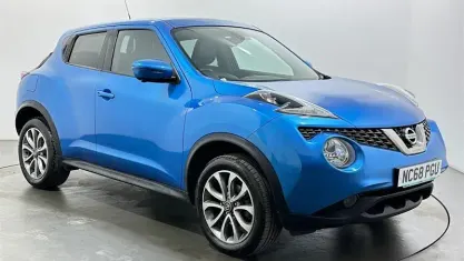 Used Nissan Juke Tekna 113 HP (83 kW) 2019 Blue SUV