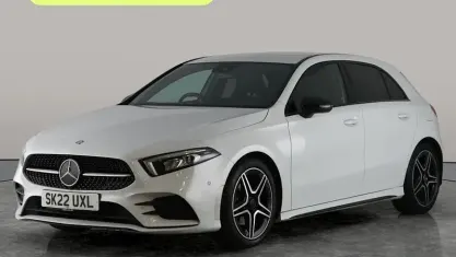 Used Mercedes A180 Executive 136 HP (100 kW) 2022 White Hatchback
