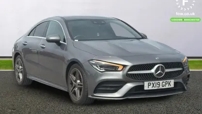 Used Mercedes CLA220 Active 190 HP (139 kW) 2019 Grey Coupe
