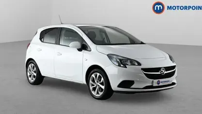 Used Vauxhall Corsa Sport 75 HP (55 kW) 2019 White Hatchback