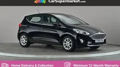 Black Used 2019 Ford Fiesta Zetec Hatchback | £10,097 (Fair price)