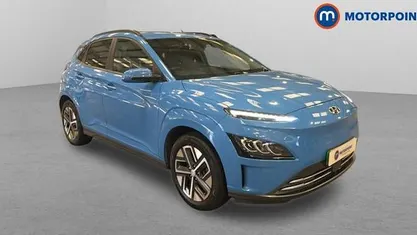 Second-hand Hyundai Kona Premium 150 kW (204 CP) 2022 Albastru SUV