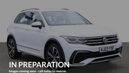 Used VW Tiguan R-line 245 HP (180 kW) 2023 White SUV