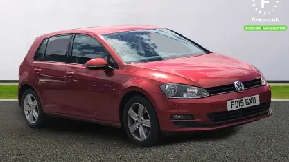 Used VW Golf VII Match 150 HP (110 kW) 2015 Red Hatchback