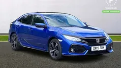 Blue Used 2018 Honda Civic Sport Plus Hatchback | £15,099 (Fair price)