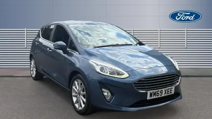 Used Ford Fiesta Titanium 95 HP (69 kW) 2020 Blue Hatchback