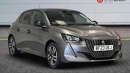 Metallic cumulus grey Used 2023 Peugeot 208 Allure+ Hatchback | £13,520 (Good price)