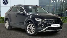 Black New 2024 VW T-Roc Match SUV | £27,577 (Good price)