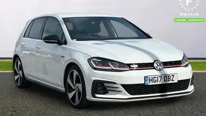 Used VW Golf VII GTI 230 HP (169 kW) 2017 White Hatchback