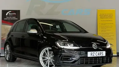 Used VW Golf VII R 310 HP (228 kW) 2017 Black Hatchback