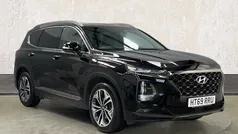Black Used 2020 Hyundai Santa Fe Premium SE SUV | £23,990 (Good price)