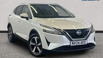 Used Nissan Qashqai N-Connecta 190 HP (139 kW) 2022 White SUV