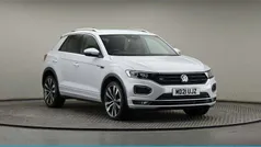 Silver Used 2021 VW T-Roc R-line SUV | £23,200 (Good price)