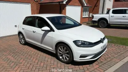 Used VW Golf VII GT 150 HP (110 kW) 2018 White Hatchback