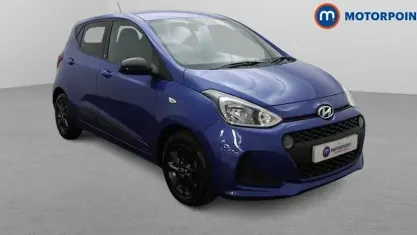 Used Hyundai i10 GO! 67 HP (49 kW) 2018 Blue Hatchback