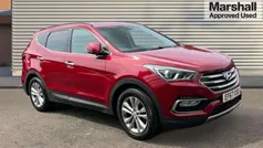 Red Used 2018 Hyundai Santa Fe Premium SUV | £14,389 (Super price)