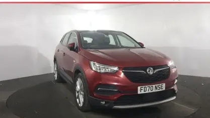Used Vauxhall Grandland X Elite 131 HP (96 kW) 2020 Red SUV