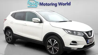 Used Nissan Qashqai N-Connecta 160 HP (117 kW) 2020 White SUV
