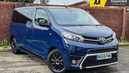 Usado Toyota Proace Verso City 150 HP (110 kW) 2020 Azul Carrinha