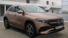Gold Used 2022 Mercedes EQA250+ AMG line SUV | £23,999 (Fair price)