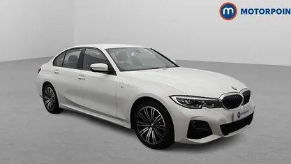 White Used 2021 BMW 330e M Sport Sedan | £21,299 (Fair price)