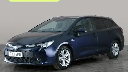 Used Toyota Corolla 122 HP (89 kW) 2021 Blue Estate