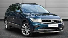 Blue Used 2023 VW Tiguan Elegance SUV | £30,195 (Fair price)