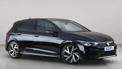 Used VW Golf VII R-line 150 HP (110 kW) 2021 Black Hatchback