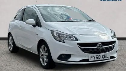 Used Vauxhall Corsa 75 HP (55 kW) 2018 White Hatchback