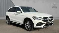White Used 2021 Mercedes GLC300 AMG Line Premium SUV | £31,680 (Fair price)