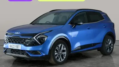 Begagnad Kia Sportage GT-Line 230 HK (169 kW) 2022 Blå SUV