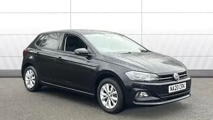 Used VW Polo Match 80 HP (58 kW) 2020 Black Hatchback