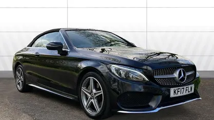Used Mercedes C220 AMG line 170 HP (125 kW) 2018 Cabriolet