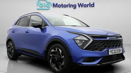 Begagnad Kia Sportage GT-Line 150 HK (110 kW) 2022 Blå SUV