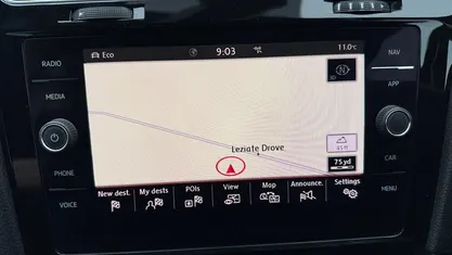 Used VW Golf VII GTI 230 HP (169 kW) 2018 Blue Hatchback