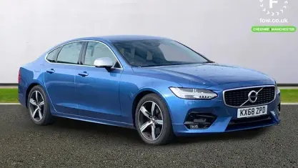 Usado Volvo S90 R-Design 190 HP (139 kW) 2018 Azul Sedan