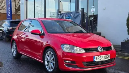 Used VW Golf VII GT 150 HP (110 kW) 2013 Red Hatchback