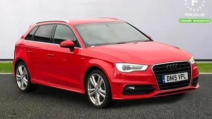 Used 2015 Audi A3 Sportback S-Line Hatchback | £12,599 (Fair price)