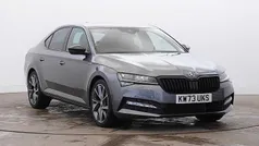 Grey Used 2023 Skoda Superb SportlinePlus Hatchback | £25,990 (Fair price)