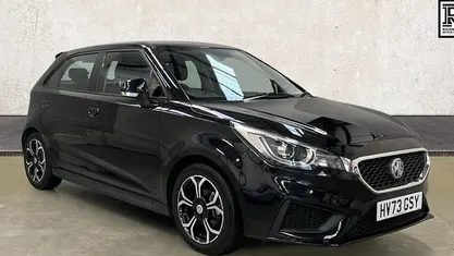 Used MG MG3 Excite 106 HP (77 kW) 2023 Black Hatchback