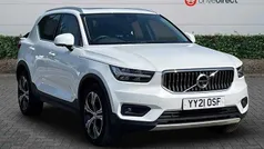 White Used 2021 Volvo XC40 Inscription SUV | £23,500 (Fair price)