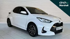 White Used 2023 Toyota Yaris Hybrid Design Hatchback | £18,233 (Fair price)