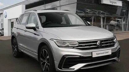 Used VW Tiguan R-line 190 HP (139 kW) 2023 Silver SUV