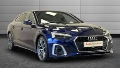 Blue Used 2021 Audi A5 Sportback S-Line Hatchback | £23,590 (Fair price)