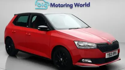 Used Skoda Fabia Monte Carlo 95 HP (69 kW) 2021 Red Hatchback