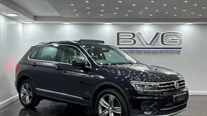 Used VW Tiguan SEL 180 HP (132 kW) 2017 Black SUV