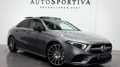 Used Mercedes A35 AMG Premium Plus 306 HP (225 kW) 2021 Grey Sedan