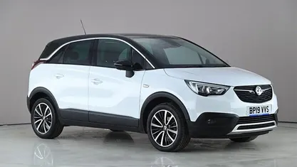 Used Vauxhall Crossland X Elite 110 HP (80 kW) 2019 White SUV